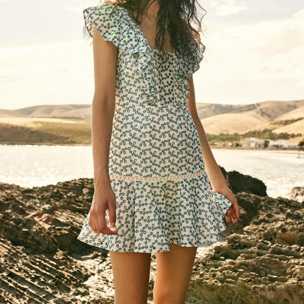 Keepsake The label Floral Ruffle Dress